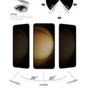 Pellicola vetro temperato privacy per Samsung Galaxy S23+ 5G