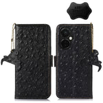 Custodia portafoglio in vera pelle per OnePlus Nord CE 3 Lite