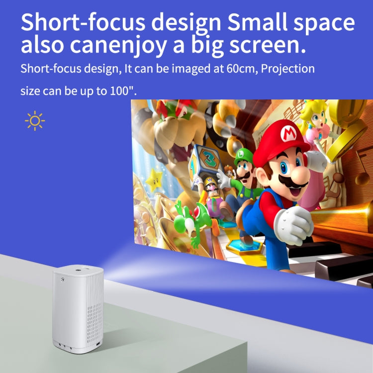 T1 480x360 800 Lumens Portable Mini LED Projector, Specifications: AU Plug, AU Plug