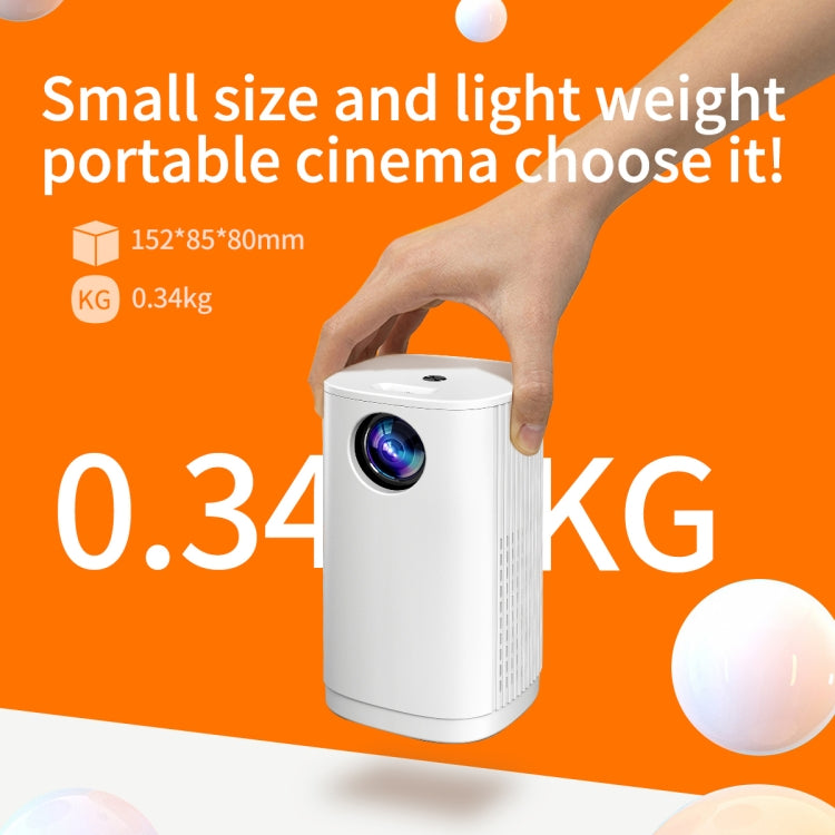 Mini proiettore LED portatile T1 480x360 800 lumen spina UK