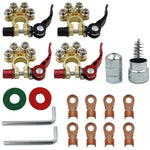 CP-3085 Connettore terminale batteria rimovibile con testa in ottone per batteria per auto, CP-3085