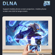 Mini proiettore LED HD T2 800x480 da 1000 lumen, specifica: spina europea, EU Plug