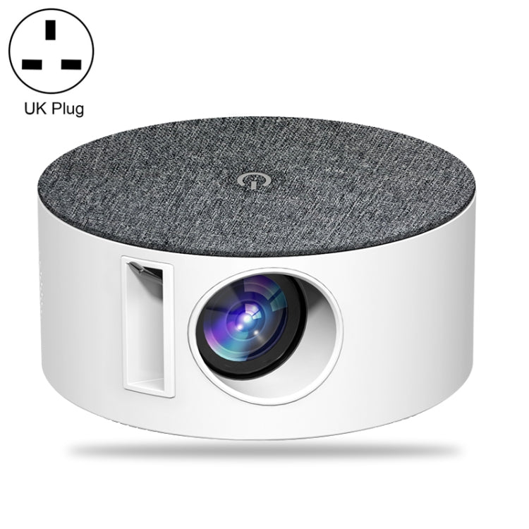 Mini proiettore LED HD 800x480 1000 lumen presa UK