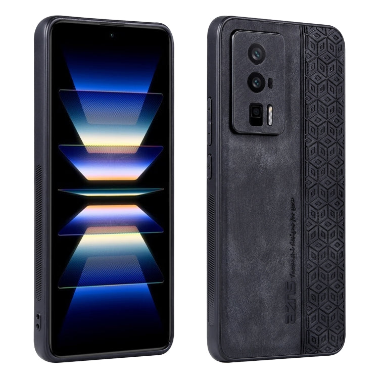 Custodia per telefono AZNS in pelle goffrata 3D, For Xiaomi Redmi K60 / K60 Pro