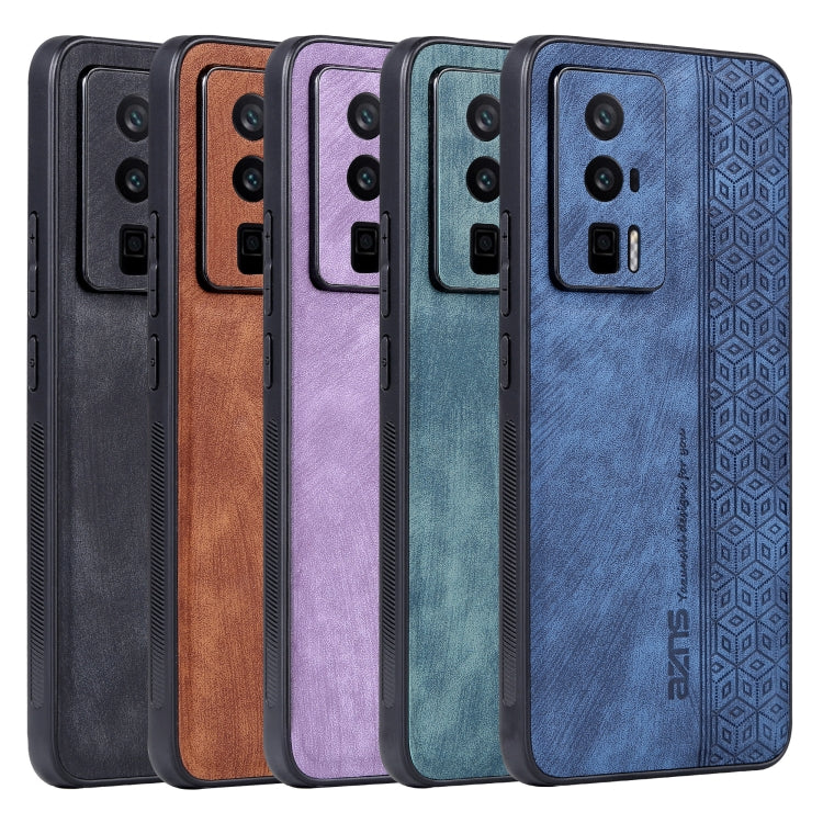 Custodia per telefono AZNS in pelle goffrata 3D, For Xiaomi Redmi K60 / K60 Pro
