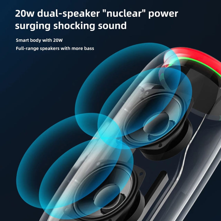 HOPESTAR P35 20W Altoparlante Bluetooth wireless impermeabile IPX7 da esterno, P35