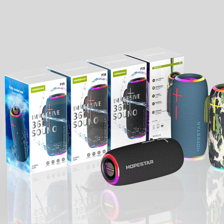 HOPESTAR P35 20W Altoparlante Bluetooth wireless impermeabile IPX7 da esterno, P35