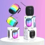 HOPESTAR P50 mini Altoparlante Bluetooth impermeabile con luce RGB da esterno, P50 mini