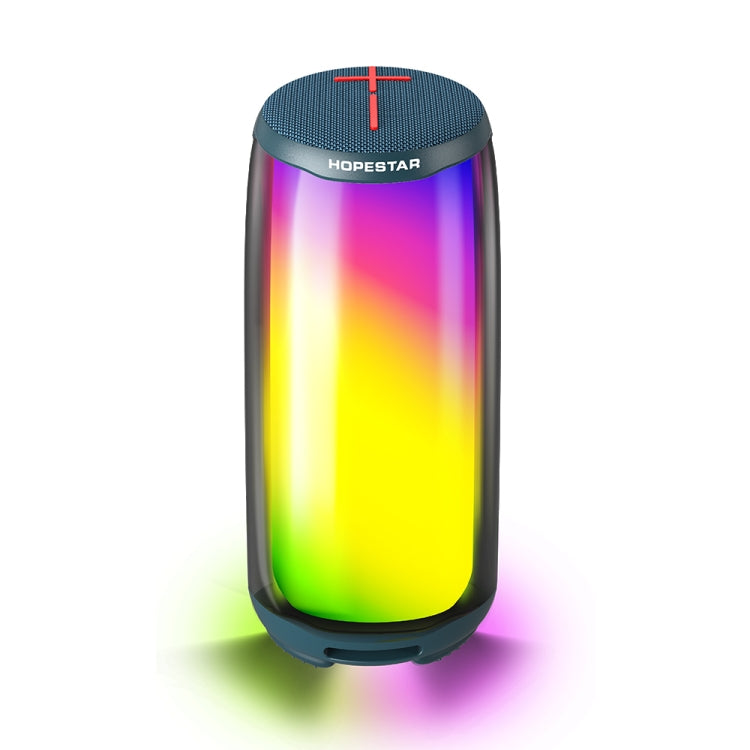 HOPESTAR P49 Tone Pulse RGB Light Altoparlante Bluetooth impermeabile, P49(Black), P49(Grey), P49(Blue)