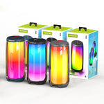 HOPESTAR P49 Tone Pulse RGB Light Altoparlante Bluetooth impermeabile, P49(Black), P49(Grey), P49(Blue)