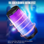 HOPESTAR P49 Tone Pulse RGB Light Altoparlante Bluetooth impermeabile, P49(Black), P49(Grey), P49(Blue)