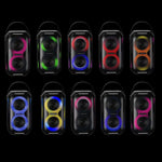 HOPESTAR Party200 mini Altoparlante Bluetooth portatile Tone Pulse RGB Light, Party200 mini