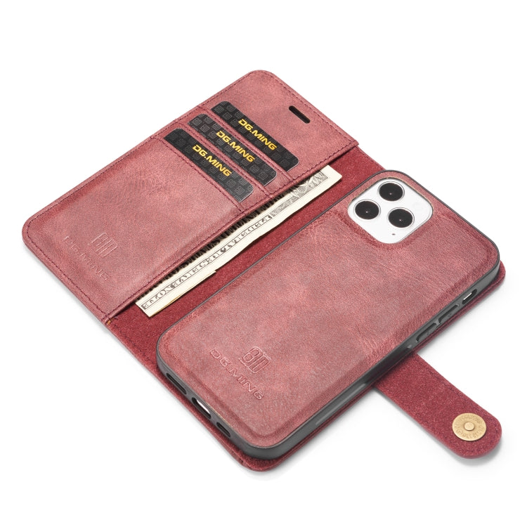 Custodia in pelle magnetica staccabile DG.MING Crazy Horse Texture, For iPhone 12/12 Pro, For iPhone 12 Pro Max, For Samsung Galaxy S23 5G, For Samsung Galaxy S23+ 5G