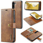 Custodia in pelle magnetica staccabile DG.MING Crazy Horse Texture, For iPhone 12/12 Pro, For iPhone 12 Pro Max, For Samsung Galaxy S23 5G, For Samsung Galaxy S23+ 5G