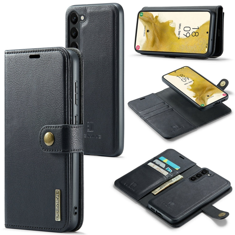 Custodia in pelle magnetica staccabile DG.MING Crazy Horse Texture, For iPhone 12/12 Pro, For iPhone 12 Pro Max, For Samsung Galaxy S23 5G, For Samsung Galaxy S23+ 5G