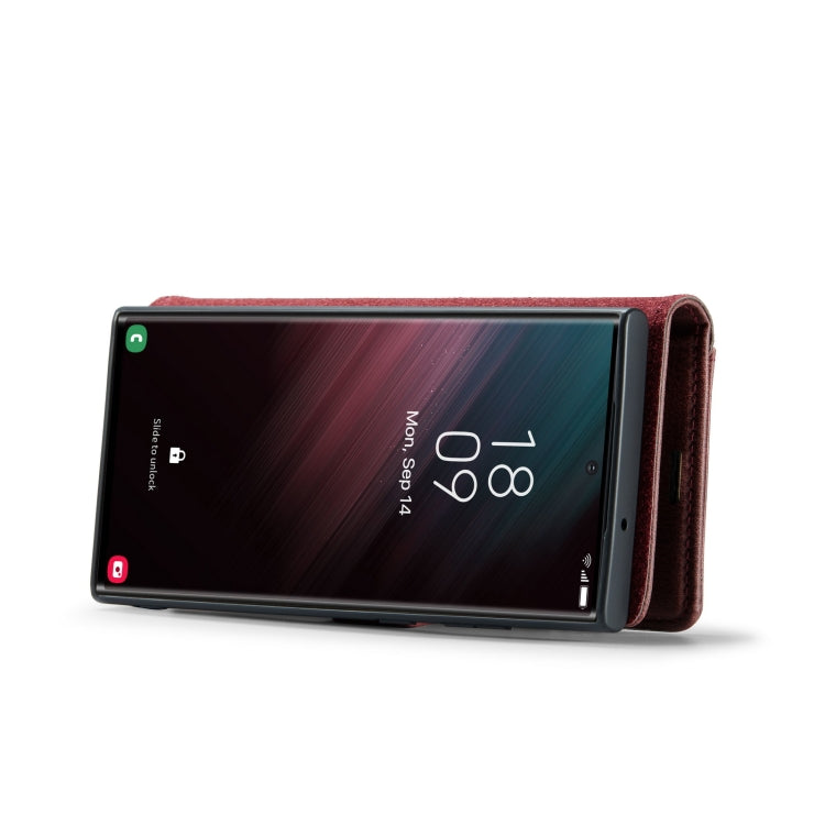 Custodia in pelle magnetica staccabile DG.MING Crazy Horse Texture, For Samsung Galaxy S23 Ultra 5G