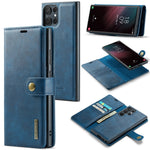 Custodia in pelle magnetica staccabile DG.MING Crazy Horse Texture, For Samsung Galaxy S23 Ultra 5G