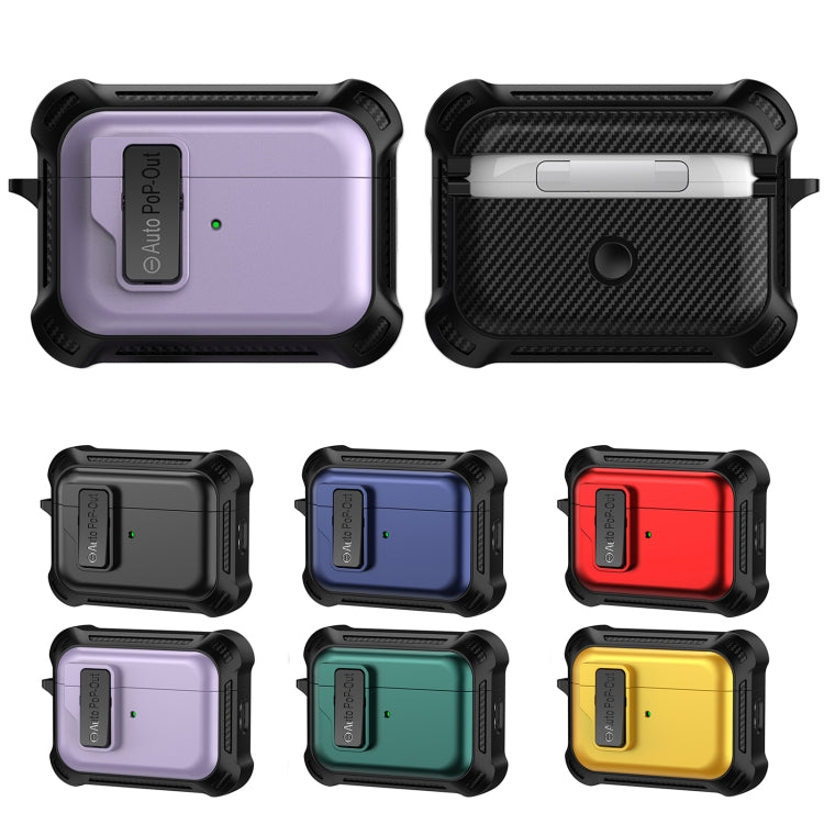 Custodia per auricolari wireless Signal Flag con chiusura di sicurezza, For AirPods Pro 2, For AirPods 3, For AirPods Pro, For AirPods 1 / 2
