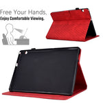 Custodia Smart Tablet in pelle goffrata rombo, For Huawei MatePad T5 10.0, For Huawei MatePad T10 / T10S / Honor Tablet 6, For Lenovo Tab M10 2nd TB-X306F/X306X, For Lenovo Tab M10 / M10 Plus FHD X606F