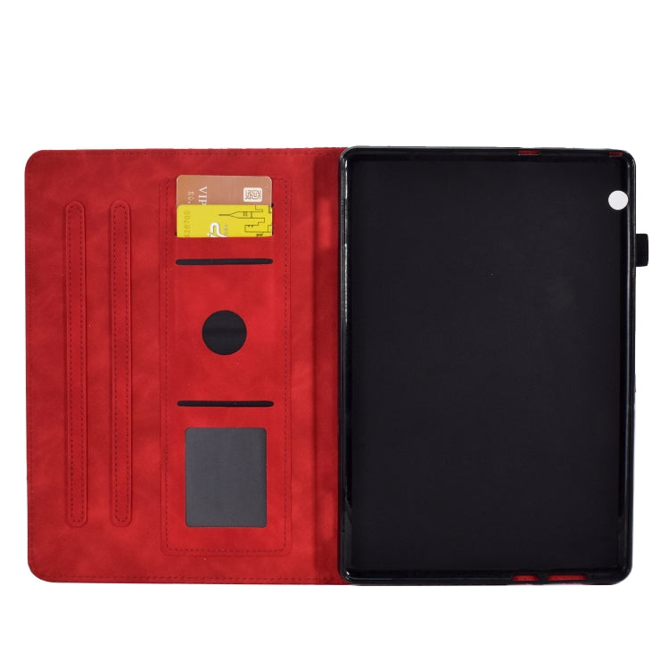 Custodia Smart Tablet in pelle goffrata rombo, For Huawei MatePad T5 10.0, For Huawei MatePad T10 / T10S / Honor Tablet 6, For Lenovo Tab M10 2nd TB-X306F/X306X, For Lenovo Tab M10 / M10 Plus FHD X606F