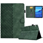 Custodia Smart Tablet in pelle goffrata rombo, For Huawei MatePad T5 10.0, For Huawei MatePad T10 / T10S / Honor Tablet 6, For Lenovo Tab M10 2nd TB-X306F/X306X, For Lenovo Tab M10 / M10 Plus FHD X606F