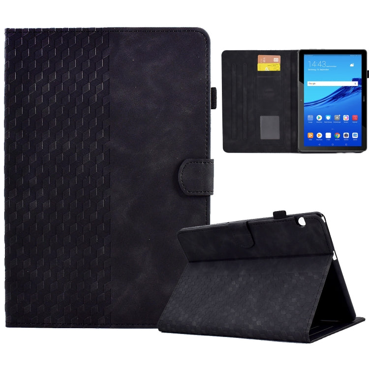 Custodia Smart Tablet in pelle goffrata rombo, For Huawei MatePad T5 10.0, For Huawei MatePad T10 / T10S / Honor Tablet 6, For Lenovo Tab M10 2nd TB-X306F/X306X, For Lenovo Tab M10 / M10 Plus FHD X606F