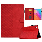 Custodia Smart Tablet in pelle goffrata rombo, For Huawei MatePad T5 10.0, For Huawei MatePad T10 / T10S / Honor Tablet 6, For Lenovo Tab M10 2nd TB-X306F/X306X, For Lenovo Tab M10 / M10 Plus FHD X606F