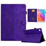 Custodia Smart Tablet in pelle goffrata rombo, For Huawei MatePad T5 10.0, For Huawei MatePad T10 / T10S / Honor Tablet 6, For Lenovo Tab M10 2nd TB-X306F/X306X, For Lenovo Tab M10 / M10 Plus FHD X606F