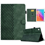 Custodia Smart Tablet in pelle goffrata rombo, For Huawei MatePad T5 10.0, For Huawei MatePad T10 / T10S / Honor Tablet 6, For Lenovo Tab M10 2nd TB-X306F/X306X, For Lenovo Tab M10 / M10 Plus FHD X606F