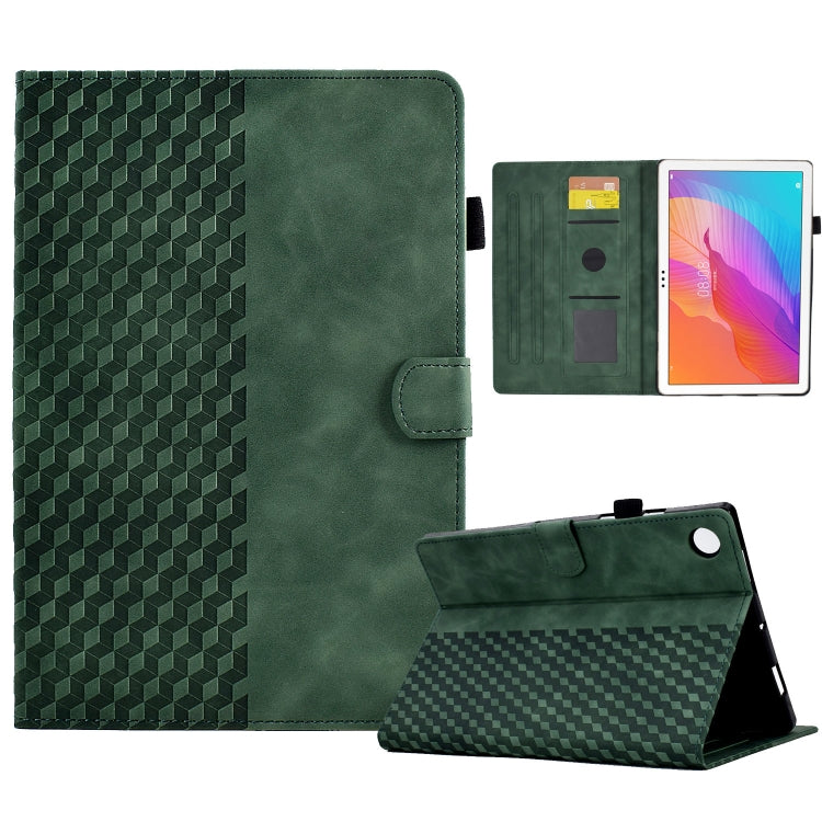 Custodia Smart Tablet in pelle goffrata rombo, For Huawei MatePad T5 10.0, For Huawei MatePad T10 / T10S / Honor Tablet 6, For Lenovo Tab M10 2nd TB-X306F/X306X, For Lenovo Tab M10 / M10 Plus FHD X606F