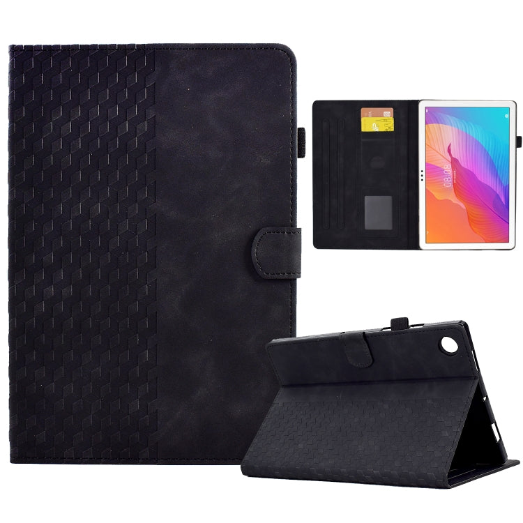 Custodia Smart Tablet in pelle goffrata rombo, For Huawei MatePad T5 10.0, For Huawei MatePad T10 / T10S / Honor Tablet 6, For Lenovo Tab M10 2nd TB-X306F/X306X, For Lenovo Tab M10 / M10 Plus FHD X606F