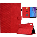 Custodia Smart Tablet in pelle goffrata rombo, For Huawei MatePad T5 10.0, For Huawei MatePad T10 / T10S / Honor Tablet 6, For Lenovo Tab M10 2nd TB-X306F/X306X, For Lenovo Tab M10 / M10 Plus FHD X606F