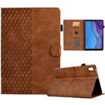 Custodia Smart Tablet in pelle goffrata rombo, For Huawei MatePad T5 10.0, For Huawei MatePad T10 / T10S / Honor Tablet 6, For Lenovo Tab M10 2nd TB-X306F/X306X, For Lenovo Tab M10 / M10 Plus FHD X606F