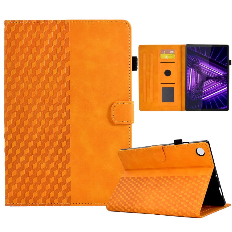 Custodia Smart Tablet in pelle goffrata rombo, For Huawei MatePad T5 10.0, For Huawei MatePad T10 / T10S / Honor Tablet 6, For Lenovo Tab M10 2nd TB-X306F/X306X, For Lenovo Tab M10 / M10 Plus FHD X606F