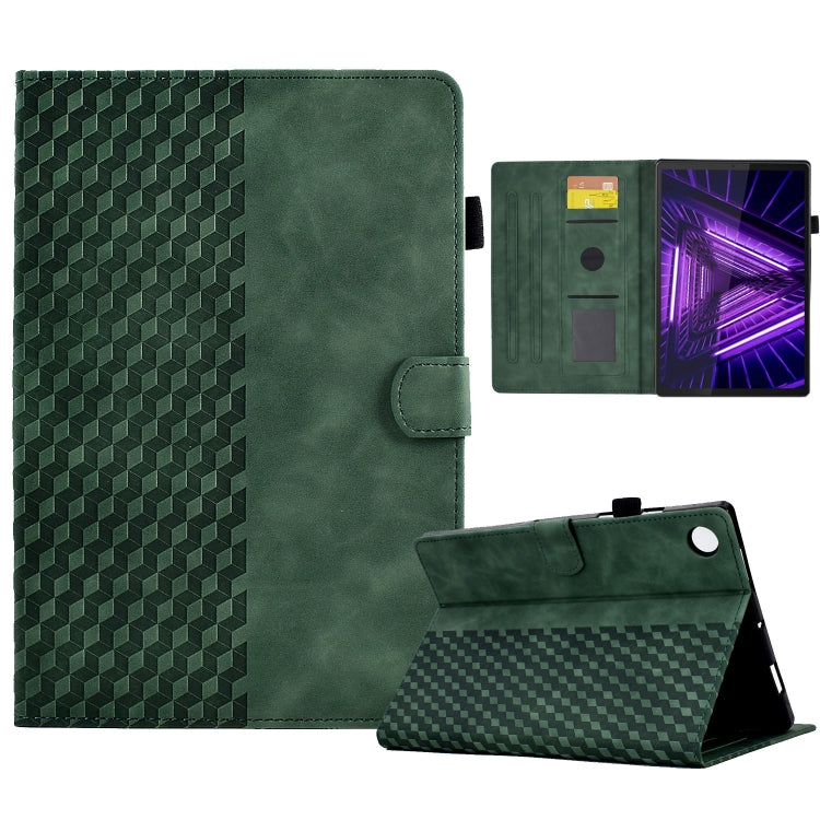 Custodia Smart Tablet in pelle goffrata rombo, For Huawei MatePad T5 10.0, For Huawei MatePad T10 / T10S / Honor Tablet 6, For Lenovo Tab M10 2nd TB-X306F/X306X, For Lenovo Tab M10 / M10 Plus FHD X606F