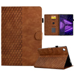 Custodia Smart Tablet in pelle goffrata rombo, For Huawei MatePad T5 10.0, For Huawei MatePad T10 / T10S / Honor Tablet 6, For Lenovo Tab M10 2nd TB-X306F/X306X, For Lenovo Tab M10 / M10 Plus FHD X606F