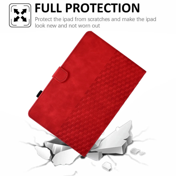 Custodia Smart Tablet in pelle goffrata rombo, For Lenovo Tab M10 Plus Gen 3, For Lenovo Tab P11 / J606F