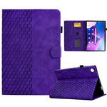 Custodia Smart Tablet in pelle goffrata rombo, For Lenovo Tab M10 Plus Gen 3, For Lenovo Tab P11 / J606F