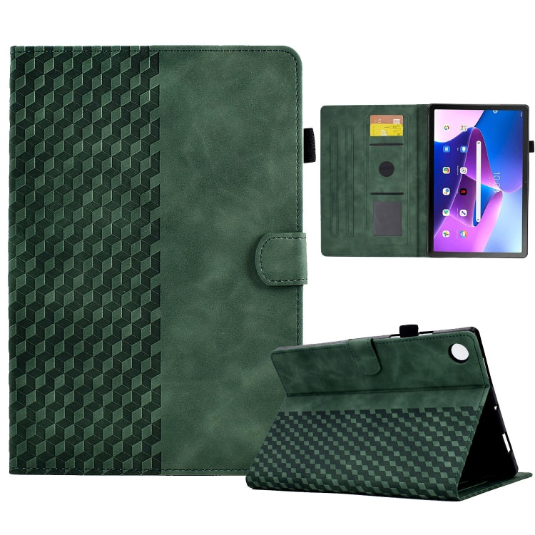 Custodia Smart Tablet in pelle goffrata rombo, For Lenovo Tab M10 Plus Gen 3, For Lenovo Tab P11 / J606F
