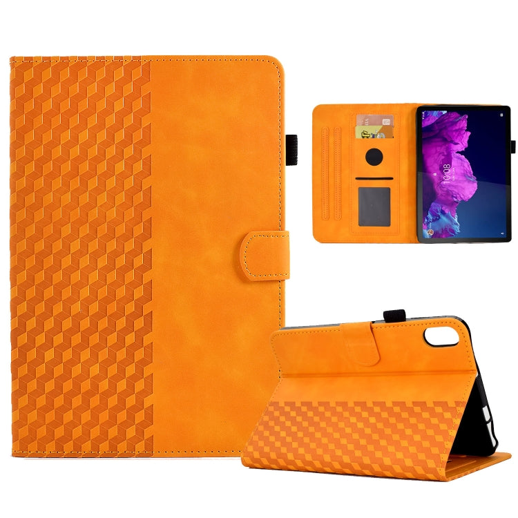 Custodia Smart Tablet in pelle goffrata rombo, For Lenovo Tab M10 Plus Gen 3, For Lenovo Tab P11 / J606F