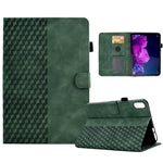 Custodia Smart Tablet in pelle goffrata rombo, For Lenovo Tab M10 Plus Gen 3, For Lenovo Tab P11 / J606F