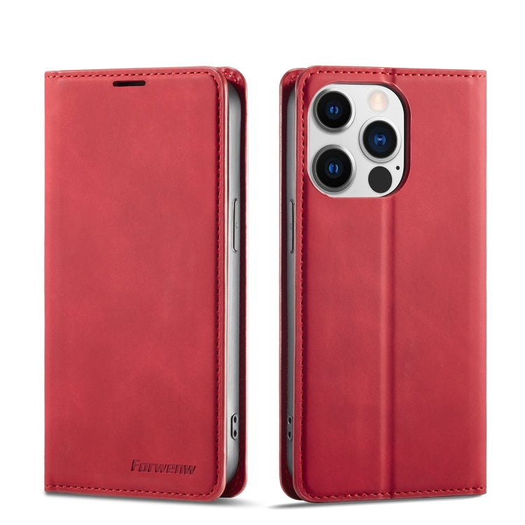 Forwenw Dream Series Custodia per telefono in pelle con forte magnetismo Oil Edge, For Samsung Galaxy S23 Ultra 5G, For Samsung Galaxy A14 5G, For Samsung Galaxy A54 5G, For iPhone 14, For iPhone 14 Plus, For iPhone 14 Pro