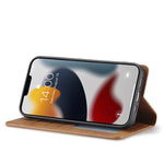 Forwenw Dream Series Custodia per telefono in pelle con forte magnetismo Oil Edge, For iPhone 14 Pro Max