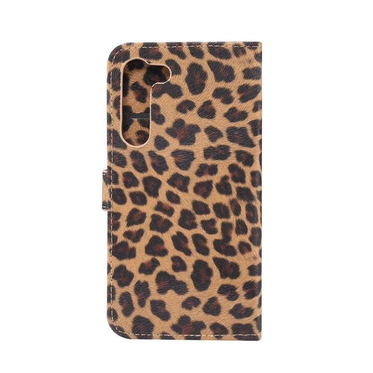 Custodia per cellulare in pelle con motivo leopardato, For Samsung Galaxy S23 5G, For Samsung Galaxy S23+ 5G, For Samsung Galaxy S23 Ultra 5G, For Samsung Galaxy A14 5G / 4G, For Samsung Galaxy A54 5G