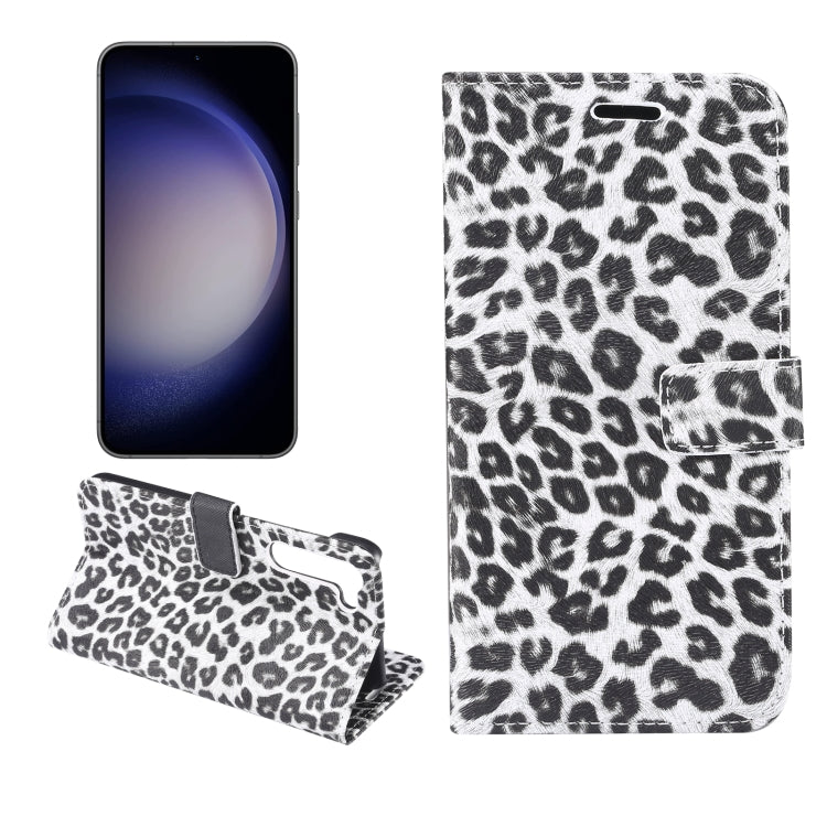 Custodia per cellulare in pelle con motivo leopardato, For Samsung Galaxy S23 5G, For Samsung Galaxy S23+ 5G, For Samsung Galaxy S23 Ultra 5G, For Samsung Galaxy A14 5G / 4G, For Samsung Galaxy A54 5G
