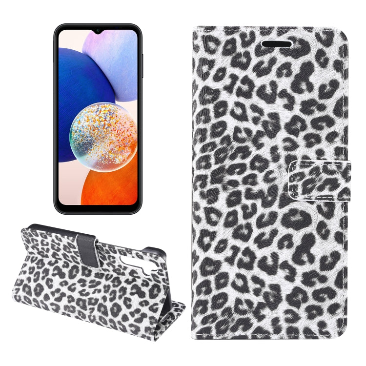Custodia per cellulare in pelle con motivo leopardato, For Samsung Galaxy S23 5G, For Samsung Galaxy S23+ 5G, For Samsung Galaxy S23 Ultra 5G, For Samsung Galaxy A14 5G / 4G, For Samsung Galaxy A54 5G