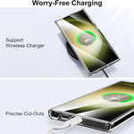 Custodia per telefono MagSafe satinata trasparente, For Samsung Galaxy S26 Ultra 5G, For Samsung Galaxy S25 5G, For Samsung Galaxy S25+ 5G, For Samsung Galaxy S25 Ultra 5G, For Samsung Galaxy S24 FE 5G, For Samsung Galaxy S24 Ultra 5G                  ...