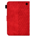 Custodia per tablet in pelle goffrata rombo, For Amazon Kindle Fire 7 2022, For Amazon Kindle Lite 2022, For Amazon Kindle PaperWhite 5 2021, For Amazon Kindle PaperWhite 4 / 3 / 2 / 1