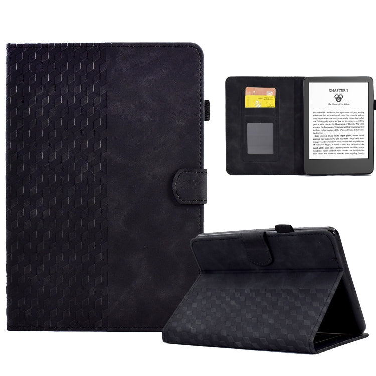 Custodia per tablet in pelle goffrata rombo, For Amazon Kindle Fire 7 2022, For Amazon Kindle Lite 2022, For Amazon Kindle PaperWhite 5 2021, For Amazon Kindle PaperWhite 4 / 3 / 2 / 1