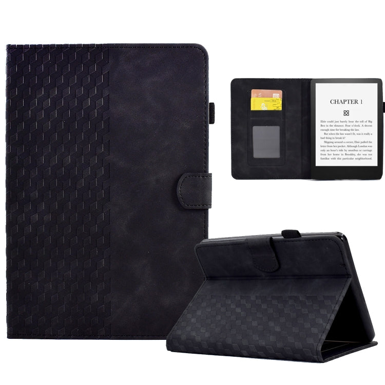 Custodia per tablet in pelle goffrata rombo, For Amazon Kindle Fire 7 2022, For Amazon Kindle Lite 2022, For Amazon Kindle PaperWhite 5 2021, For Amazon Kindle PaperWhite 4 / 3 / 2 / 1